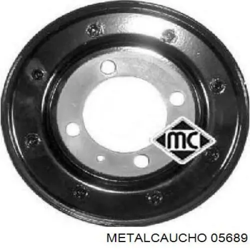 Купити 05689 Metalcaucho Шків колінчастого вала