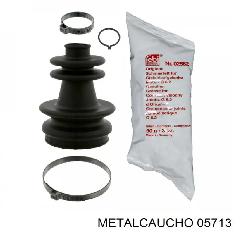 05713 Metalcaucho подушка трансмісії (опора коробки передач)