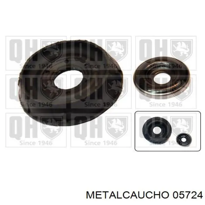 05724 Metalcaucho опора амортизатора переднього