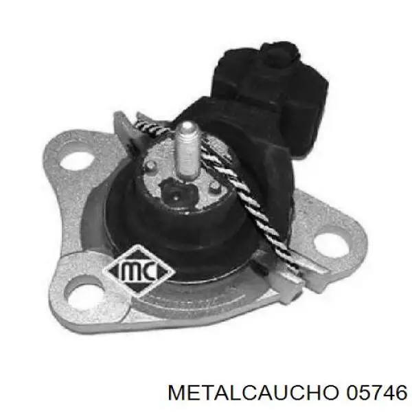 Подушка (опора) двигуна, права 8200424898 Renault (RVI)