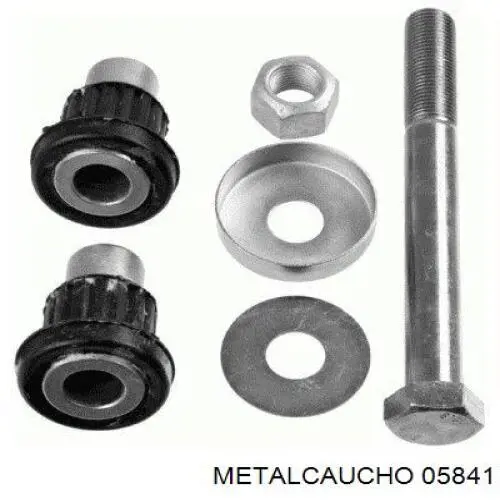 Демпферний шків колінвала Metalcaucho 05841