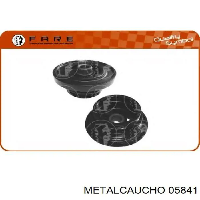 Шків колінвала 05841 Metalcaucho