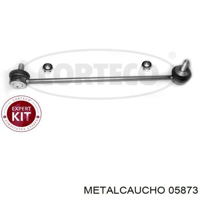 05873 Metalcaucho стійка стабілізатора переднього, ліва