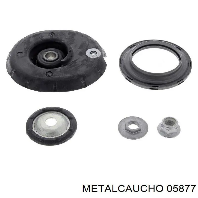 Подушка амортизатора переднього Metalcaucho 05877