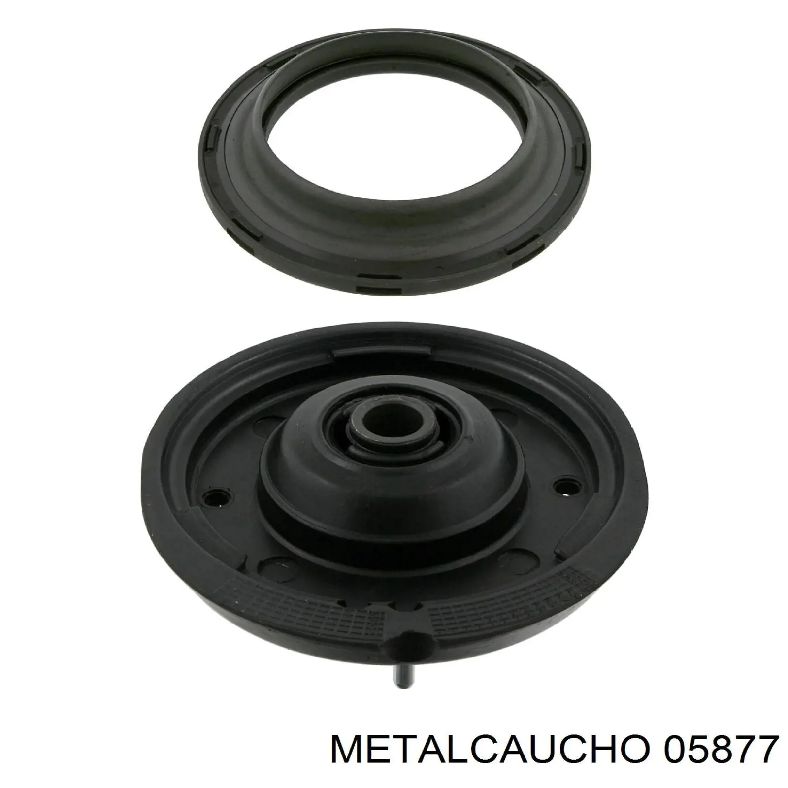 05877 Metalcaucho опора амортизатора переднього