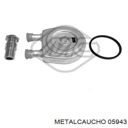 Радіатор масляний (холодильник), під фільтром Metalcaucho 05943 ціна, від 54.16 USD