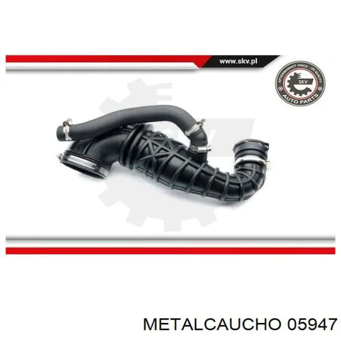 Головний патрубок витратоміра повітря (черепаха) Metalcaucho 05947 ціна, від 22.77 USD