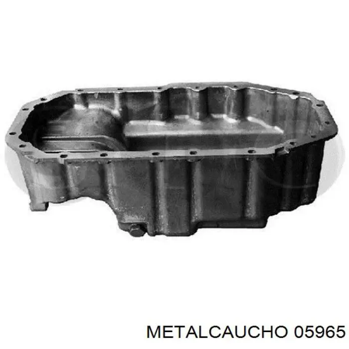 Піддон масляний картера двигуна 05965 Metalcaucho