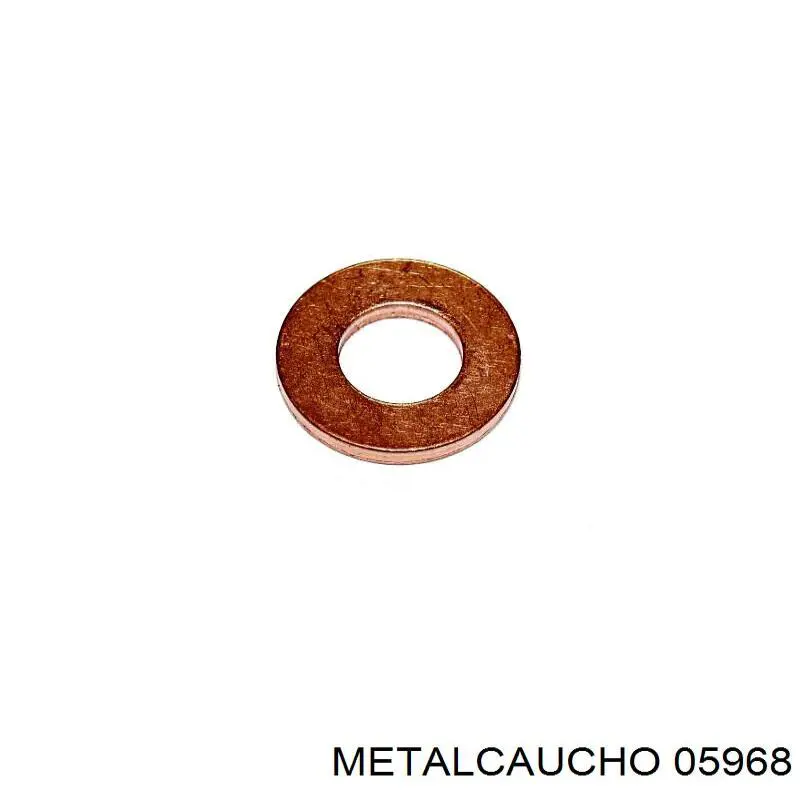 05968 Metalcaucho сайлентблок ресори, передній