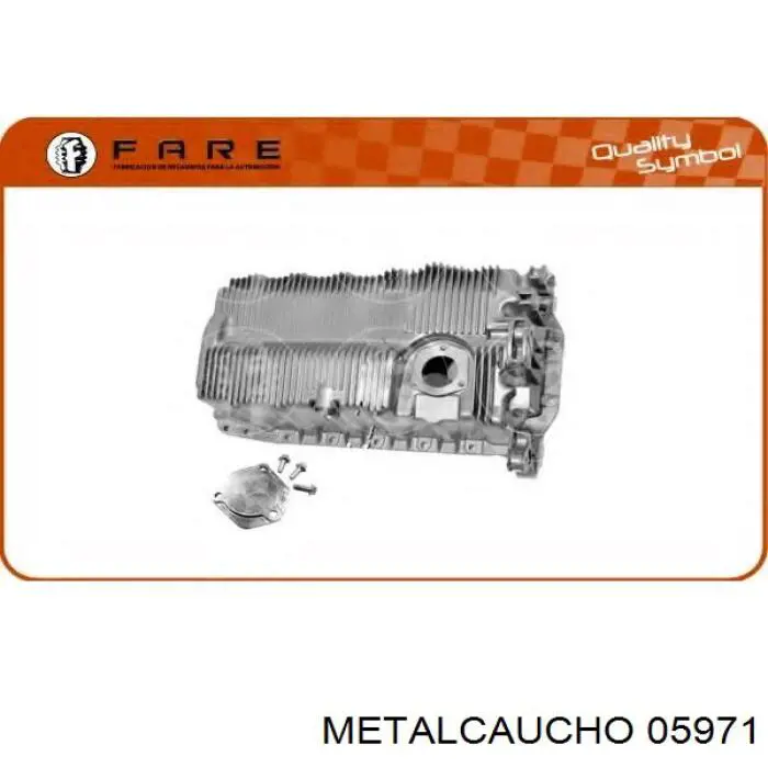05971 Metalcaucho піддон масляний картера двигуна
