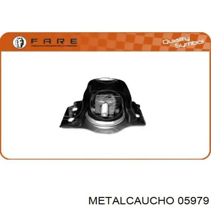 Подушка (опора) двигуна, права 05979 Metalcaucho