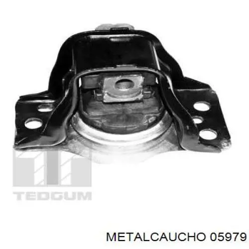 Права подушка двигуна Metalcaucho 05979 ціна, від 47.72 USD