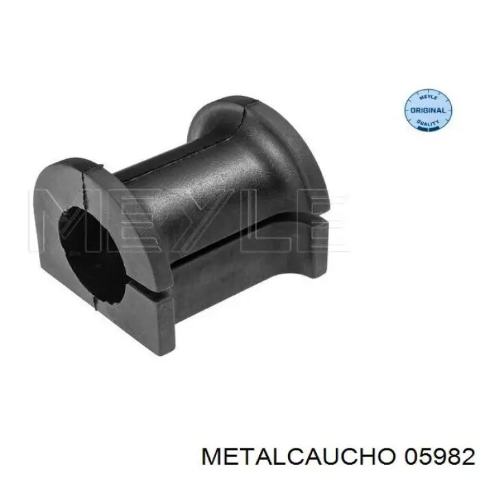 Втулка стабілізатора заднього, зовнішня 05982 Metalcaucho