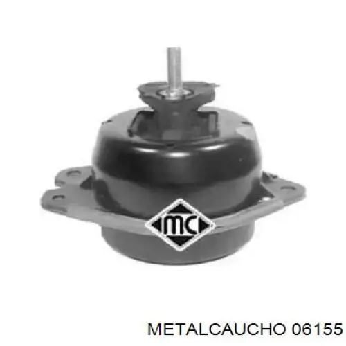 Купити 06155 Metalcaucho Подушка (опора) двигуна, права