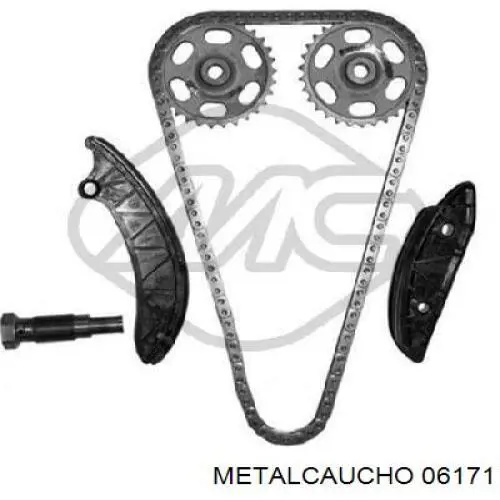 Ланцюг ГРМ, комплект Metalcaucho 06171 ціна, від 119.42 USD