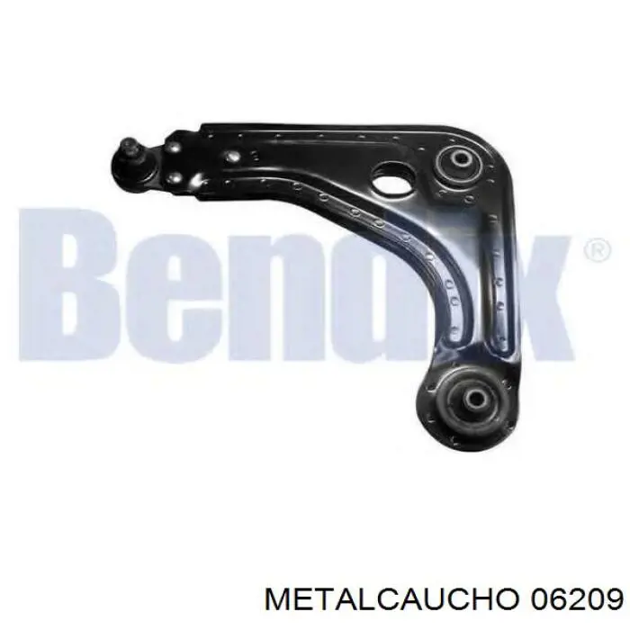 Купити 06209 Metalcaucho Шків колінчастого вала