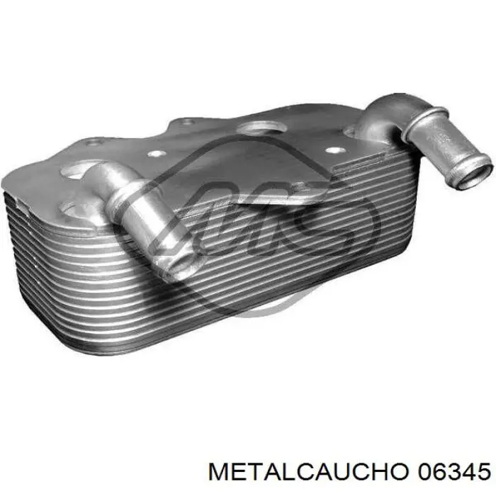 Радіатор масляний Metalcaucho 06345 ціна, від 37.54 USD