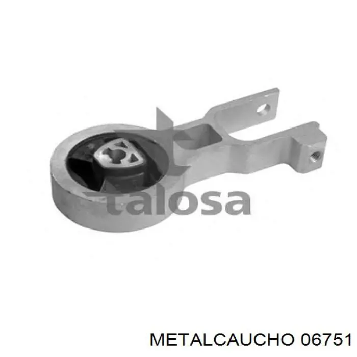Купити 06751 Metalcaucho Торсіон задній лівий