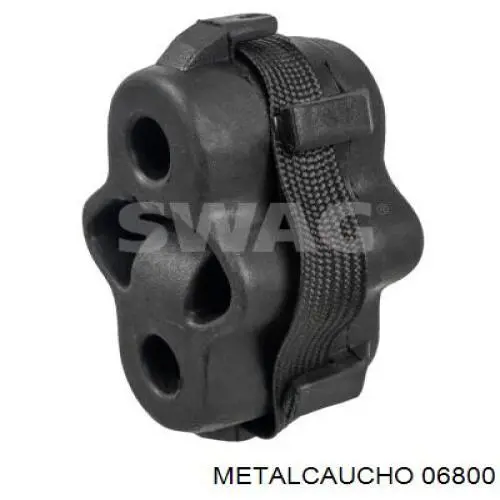 Подушка кріплення глушника Metalcaucho 06800 ціна, від 3.85 USD