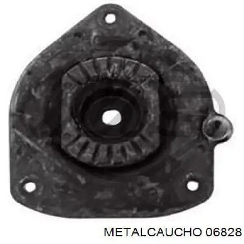 06828 Metalcaucho Опора амортизатора переднього лівого