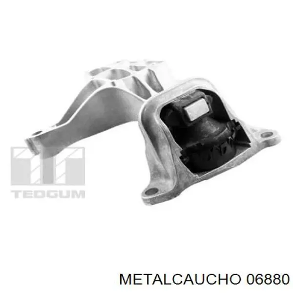 06880 Metalcaucho подушка (опора двигуна, права)