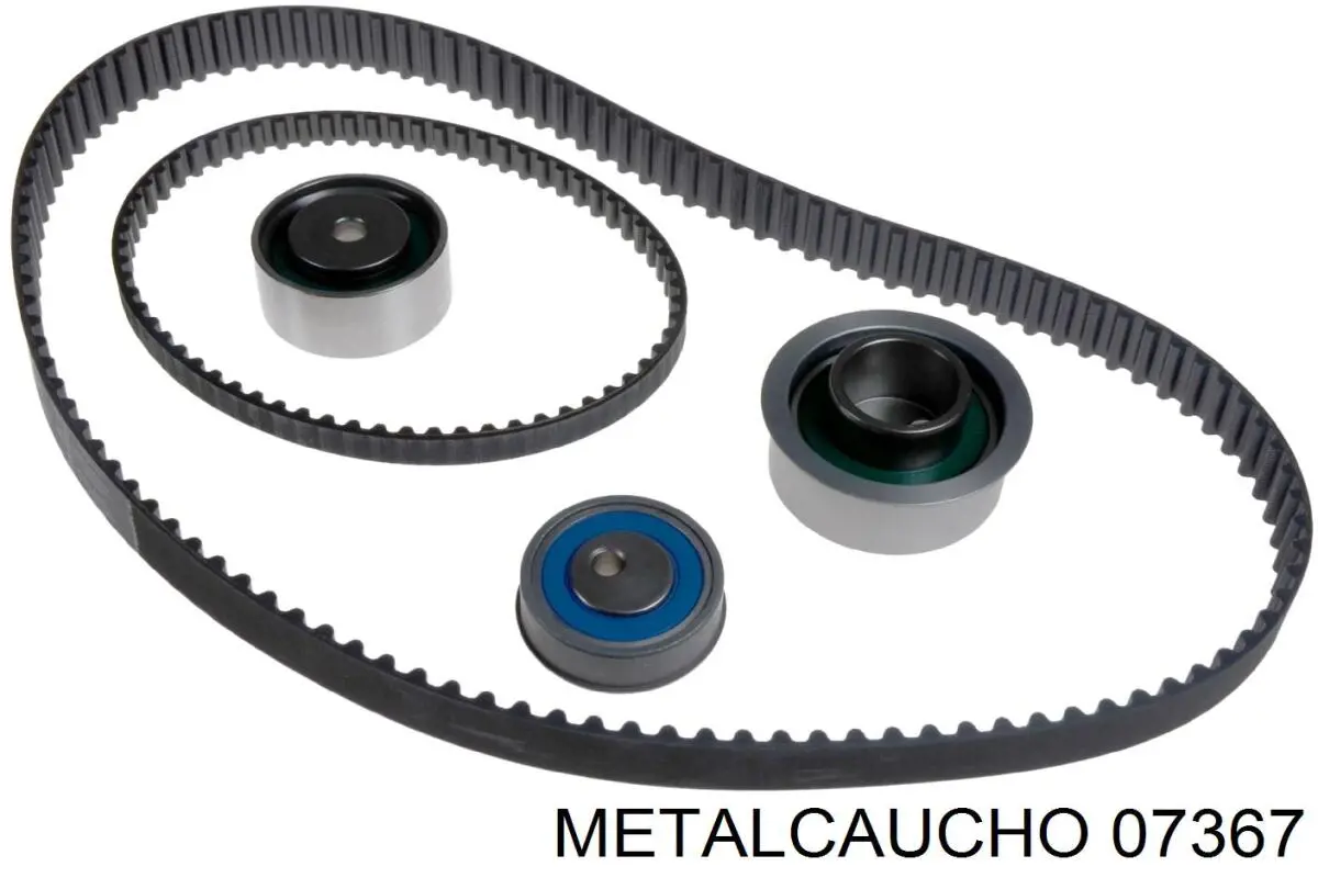 07367 Metalcaucho шланг/патрубок радіатора охолодження, нижній