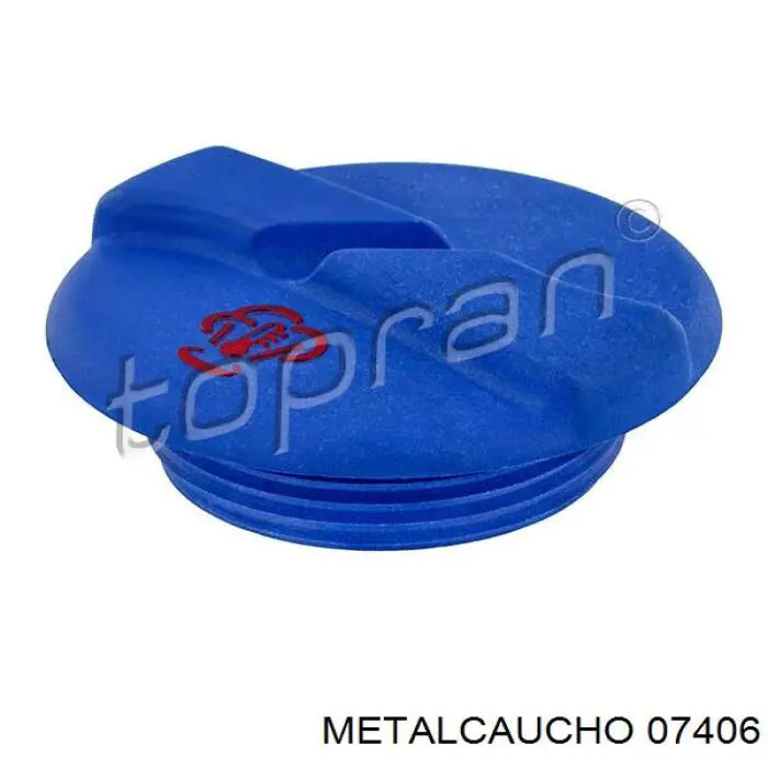 07406 Metalcaucho шланг/патрубок водяного насосу, приймальний