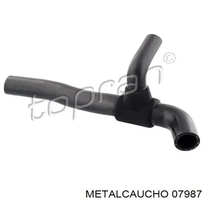 07987 Metalcaucho шланг/патрубок системи охолодження