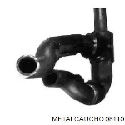 Купити 08110 Metalcaucho Шланг/патрубок радіатора охолодження, нижній