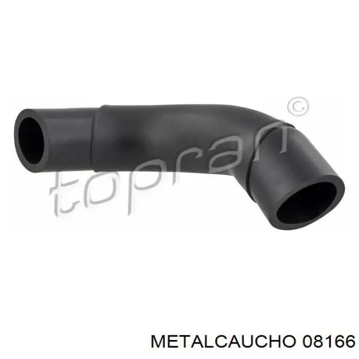 08166 Metalcaucho патрубок вентиляції картера, масловіддільника