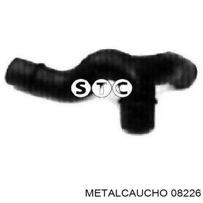 08226 Metalcaucho патрубок вентиляції картера, масловіддільника