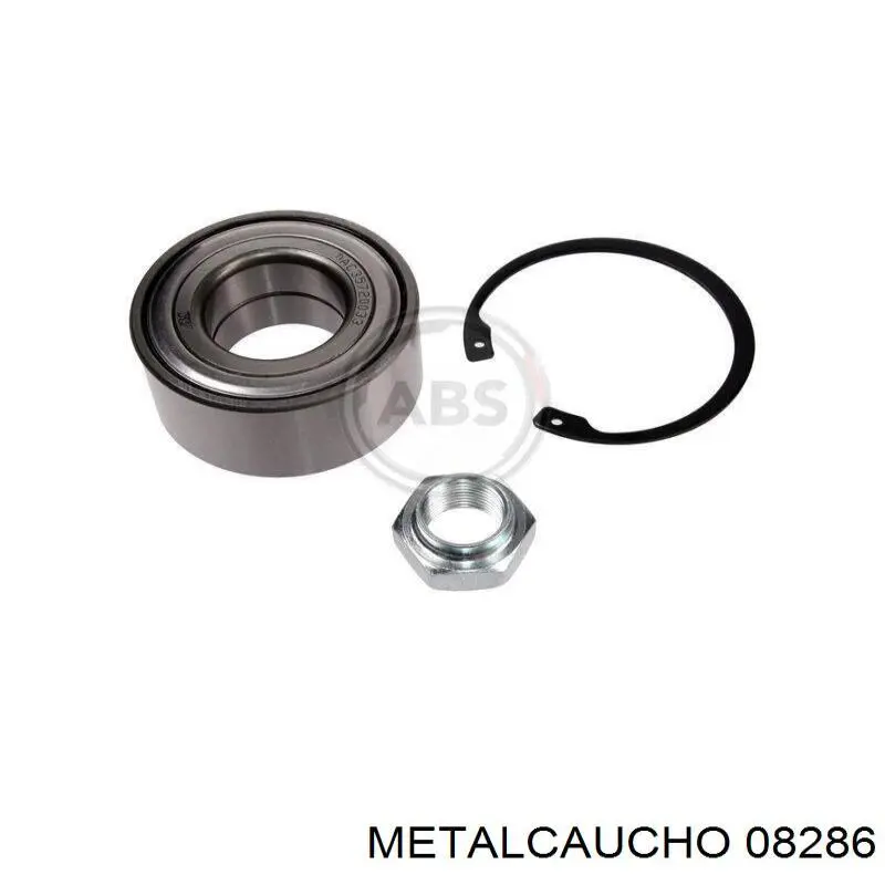 Купити 08286 Metalcaucho Шланг радіатора опалювача/пічки, обратка