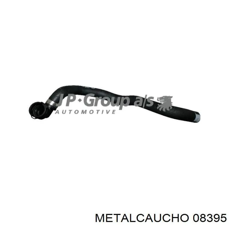 08395 Metalcaucho шланг радіатора опалювача/пічки, обратка