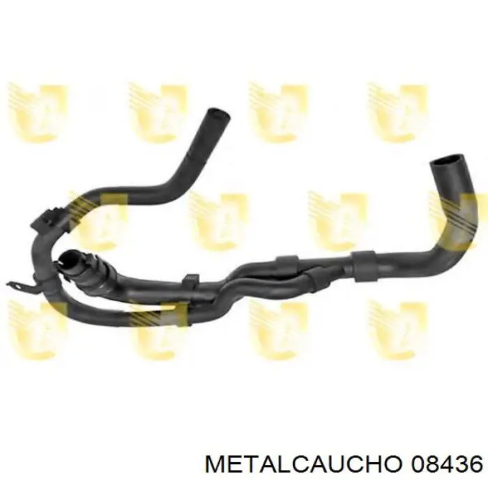 Шланг/патрубок радіатора охолодження, верхній DWC015TT Thermotec
