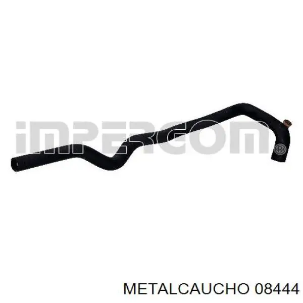 08444 Metalcaucho шланг (патрубок термостата)