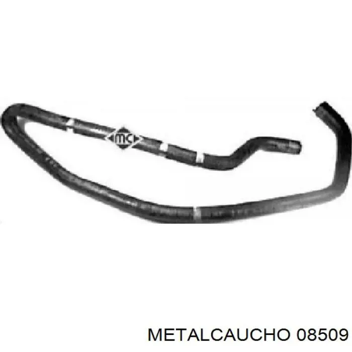 08509 Metalcaucho шланг радіатора опалювача/пічки, подача