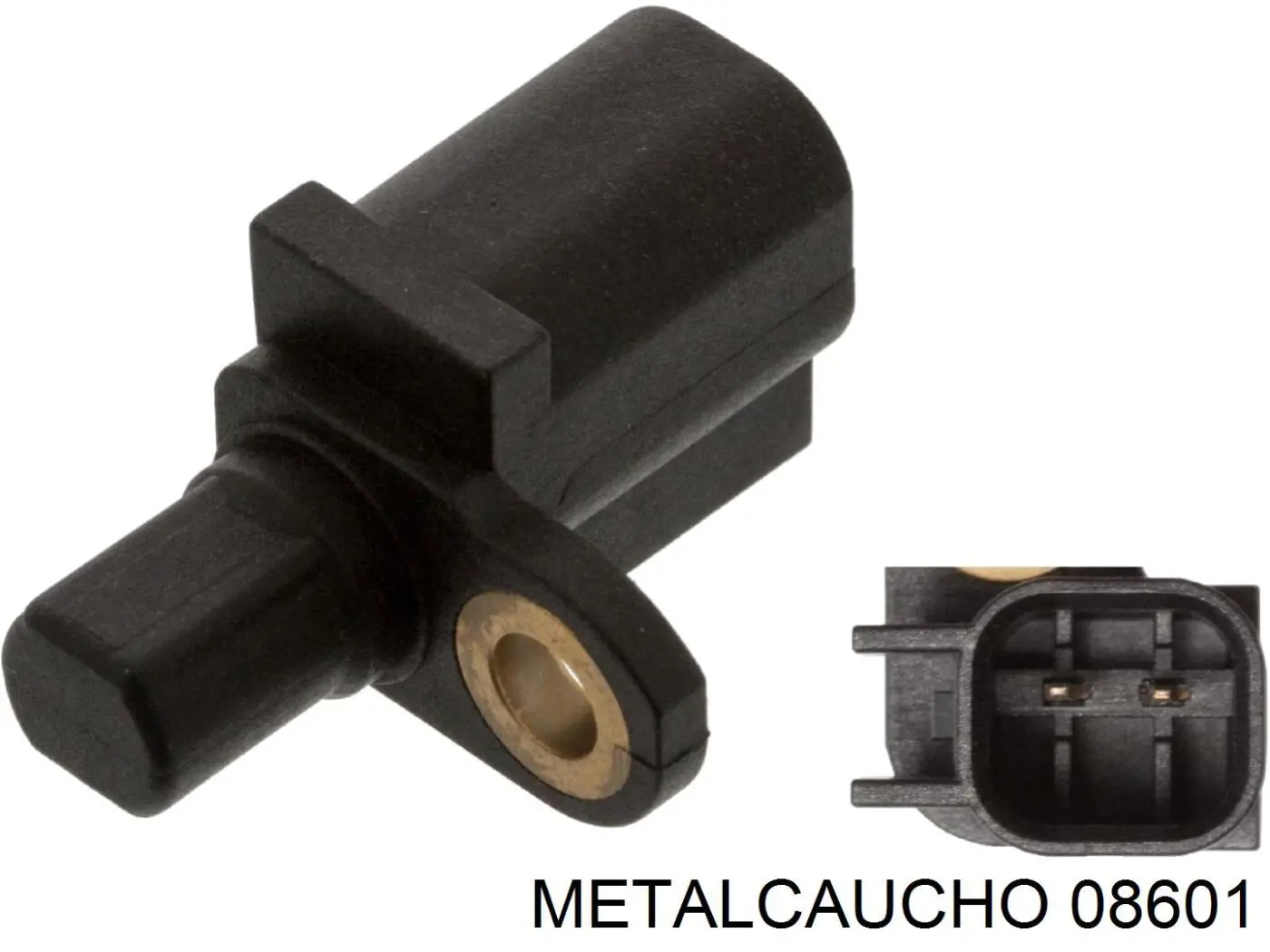 08601 Metalcaucho шланг/патрубок радіатора охолодження, верхній