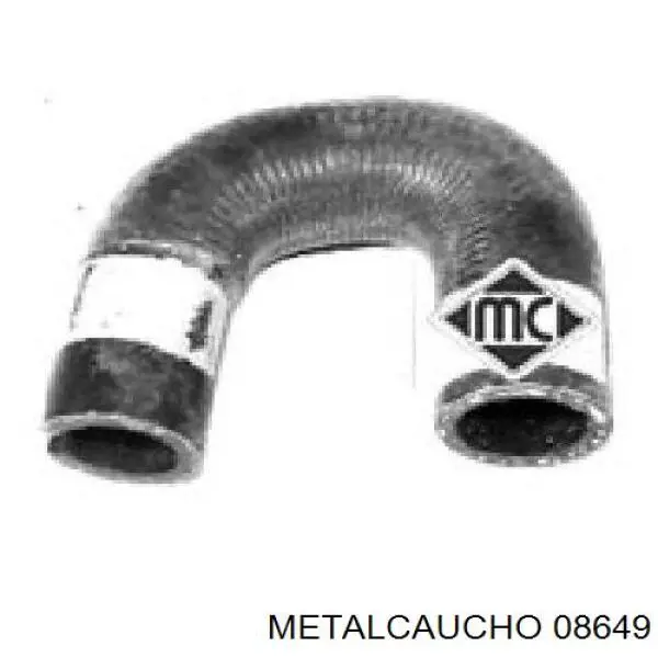 Купити 8649 Metalcaucho Шланг грубки/обігрівача