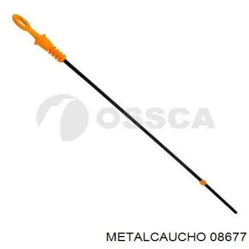 Шланг/патрубок радіатора охолодження, верхній 08677 Metalcaucho