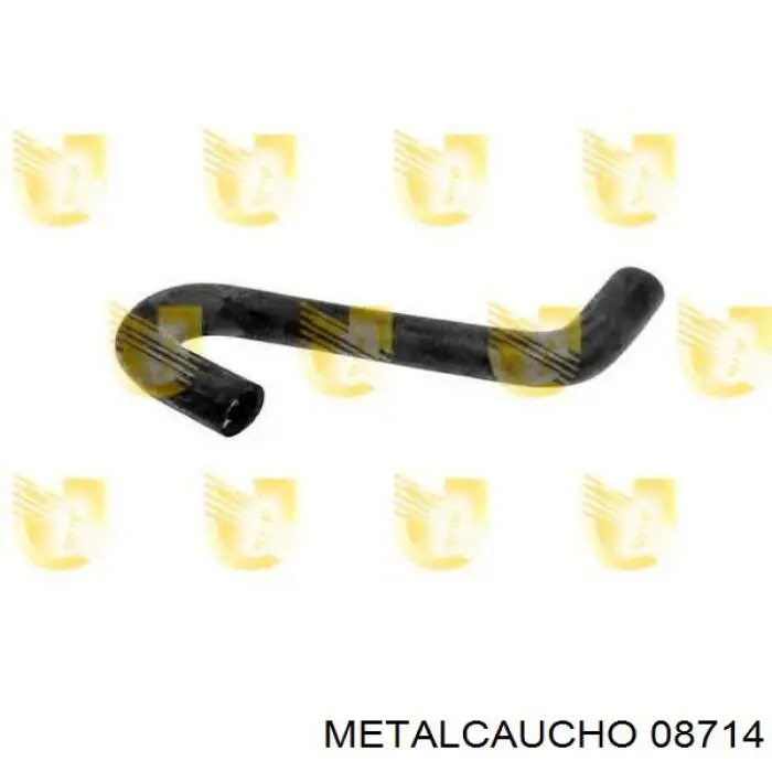 Шланг/патрубок радіатора охолодження, верхній Metalcaucho 08714 ціна, від 4.17 USD