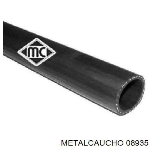 Купити 08935 Metalcaucho Шланг/патрубок радіатора охолодження, верхній