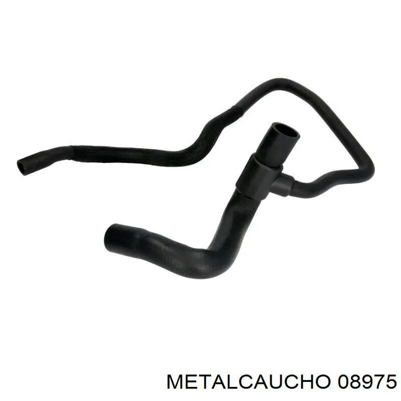 Купити 08975 Metalcaucho Шланг/патрубок радіатора охолодження, нижній