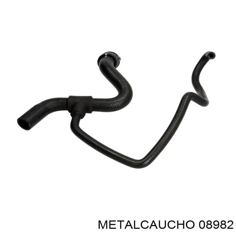 08982 Metalcaucho шланг радіатора опалювача/пічки, обратка