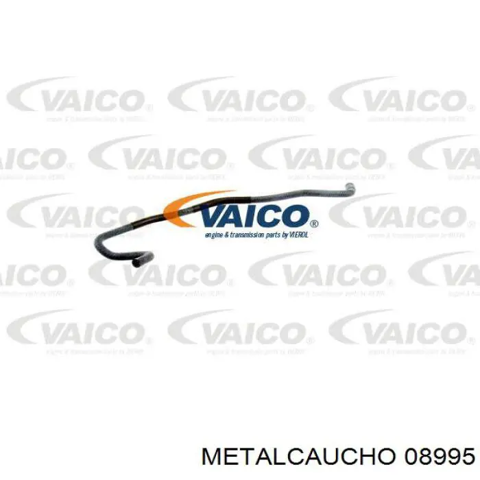 Шланг розширювального бачка, верхній 08995 Metalcaucho