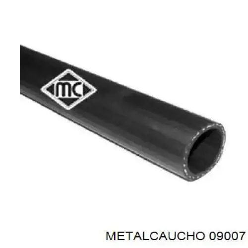 Шланг/патрубок радіатора охолодження, верхній Metalcaucho 09007 ціна, від 25.88 USD