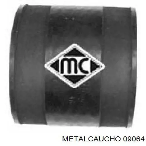 09064 Metalcaucho шланг/патрубок интеркуллера