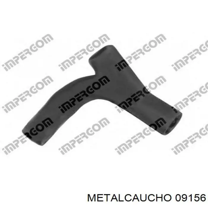 09156 Metalcaucho шланг (патрубок термостата)