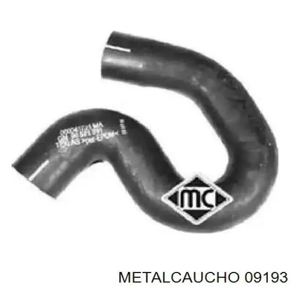 Купити DNC040TT Thermotec Шланг радіатора опалювача/пічки, обратка