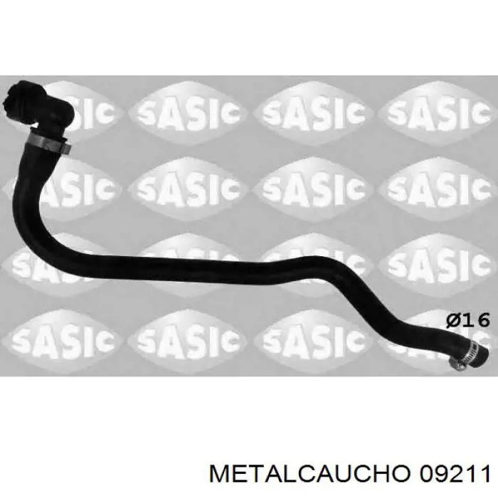 Шланги системи охолодження Metalcaucho 09211 ціна, від 7.86 USD