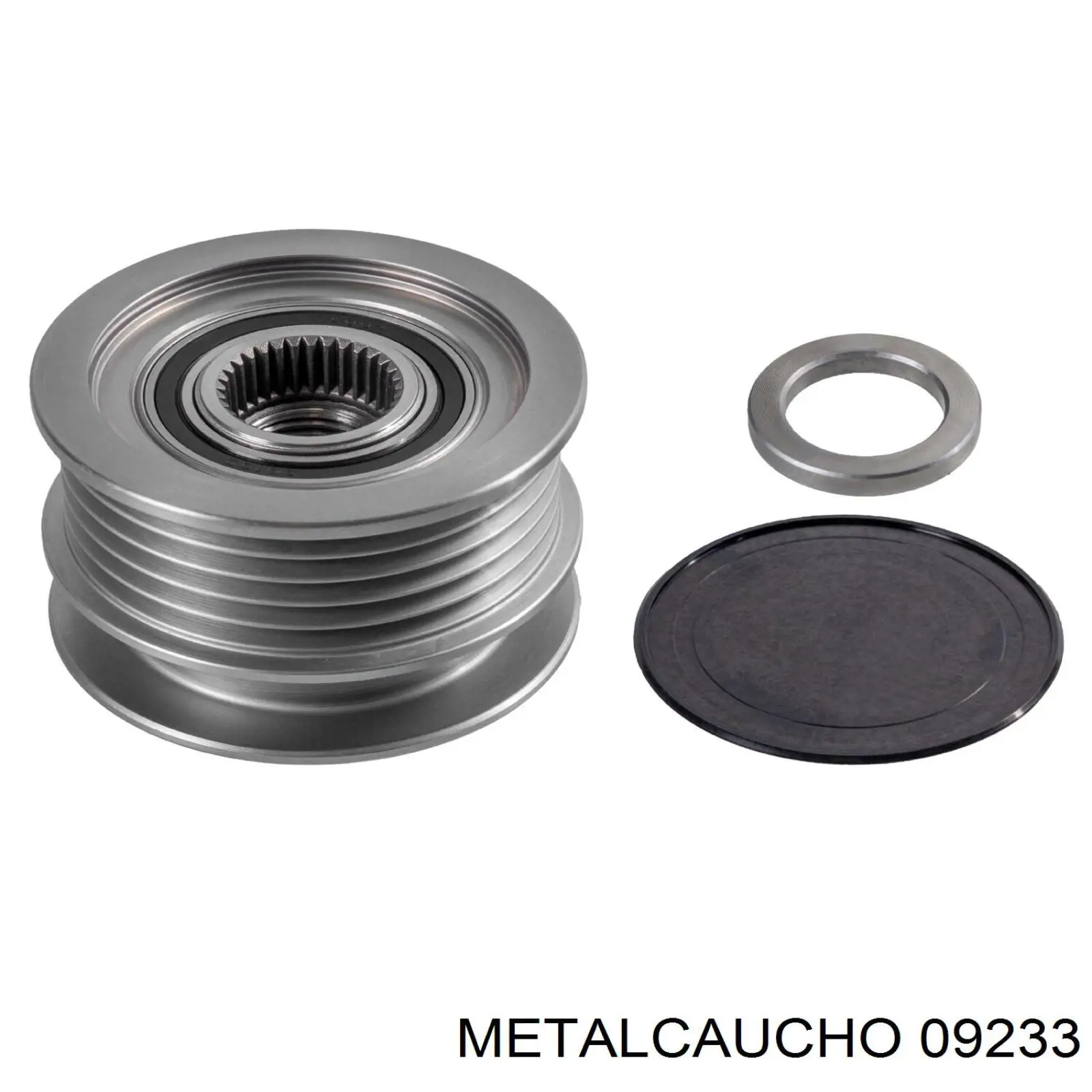 09233 Metalcaucho шланг/патрубок интеркуллера